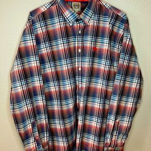 New Cinch Longsleeve Button Plaid Shirt